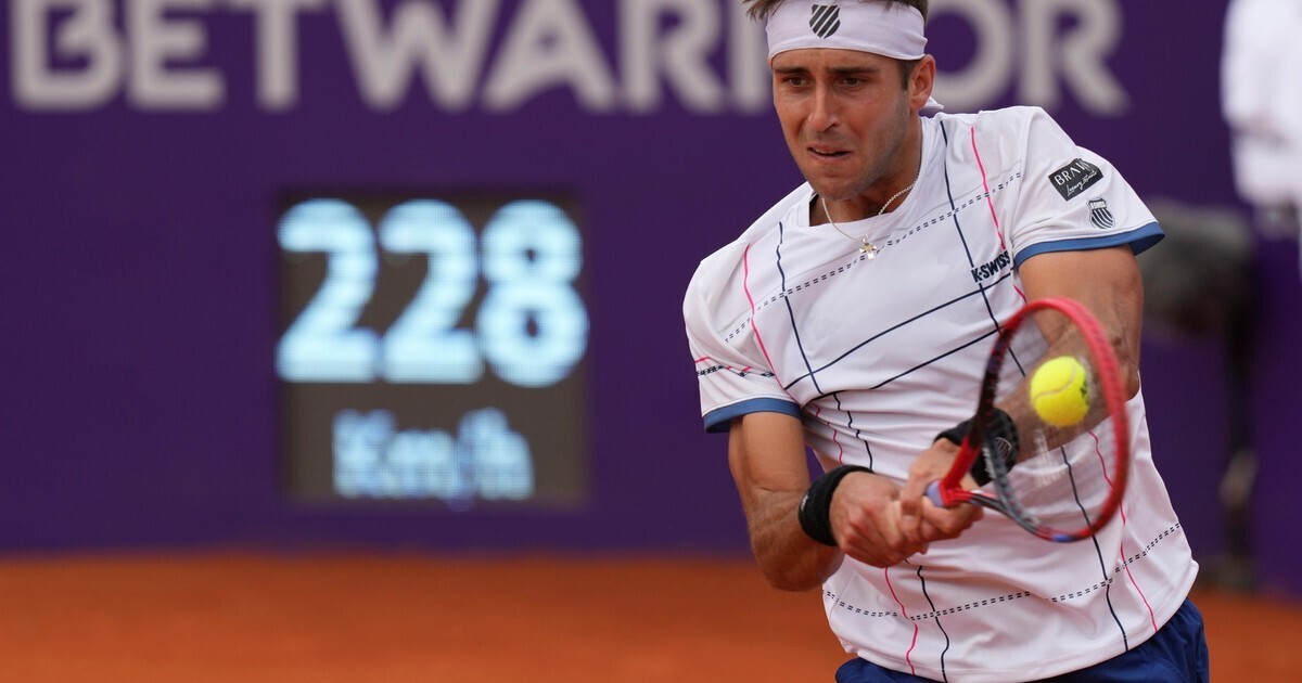 Tennis in Action in Santiago, Chile
