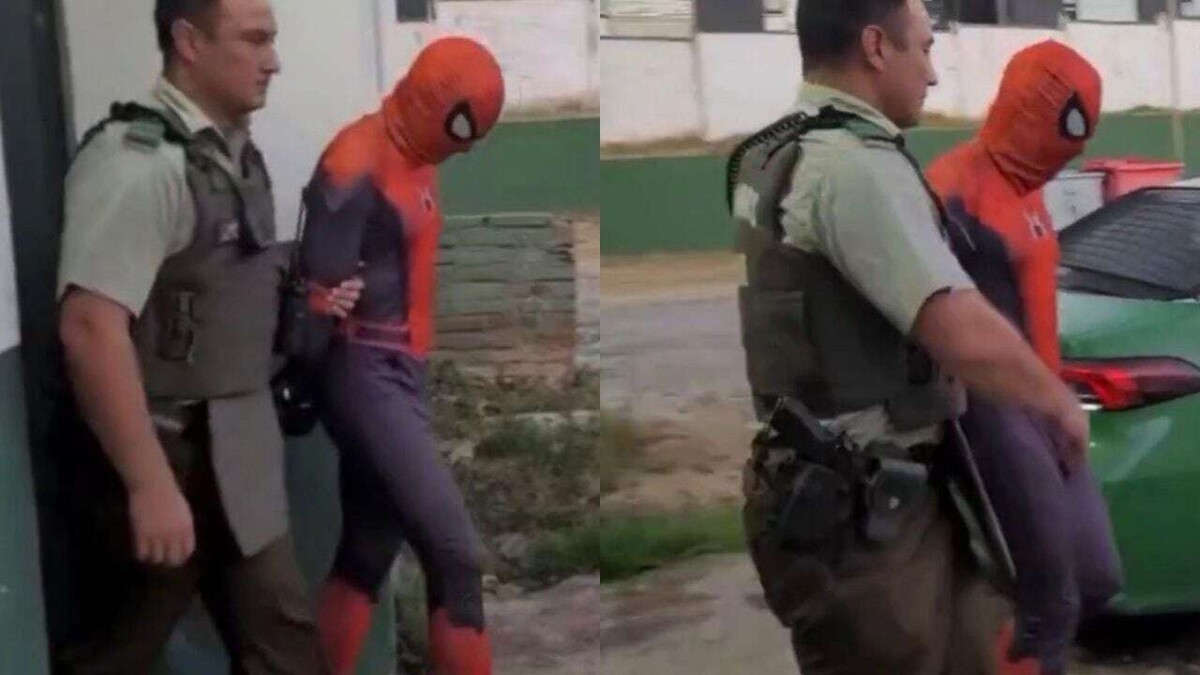 'Spider-Man' Arrested in Chile While on the Run