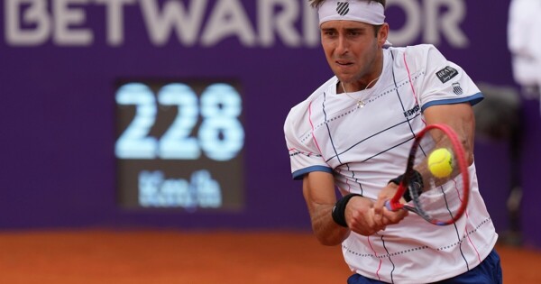 Tennis in Action in Santiago, Chile
