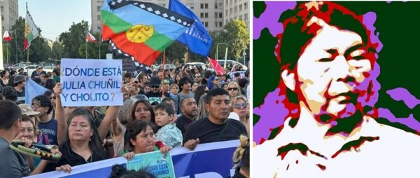 Demonstration in Santiago for Julia Chuñil