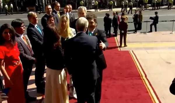 Argentine President Milei Attends Chilean President Kast's Inauguration