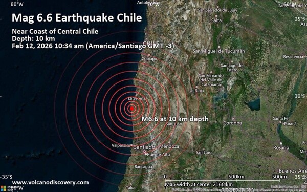 Strong Earthquake in Chile
